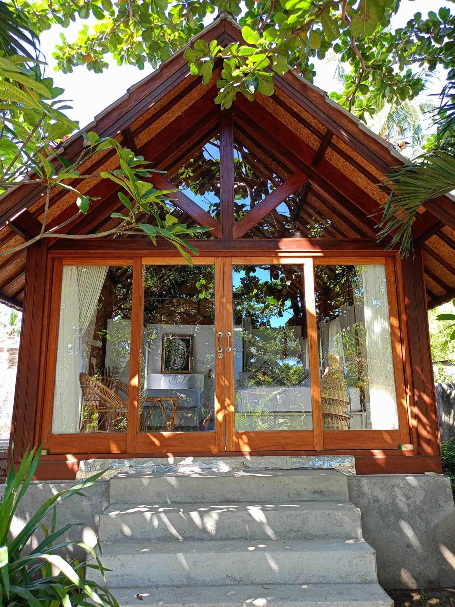 Bintang Tiga Bungalows Gili Islands Exterior photo