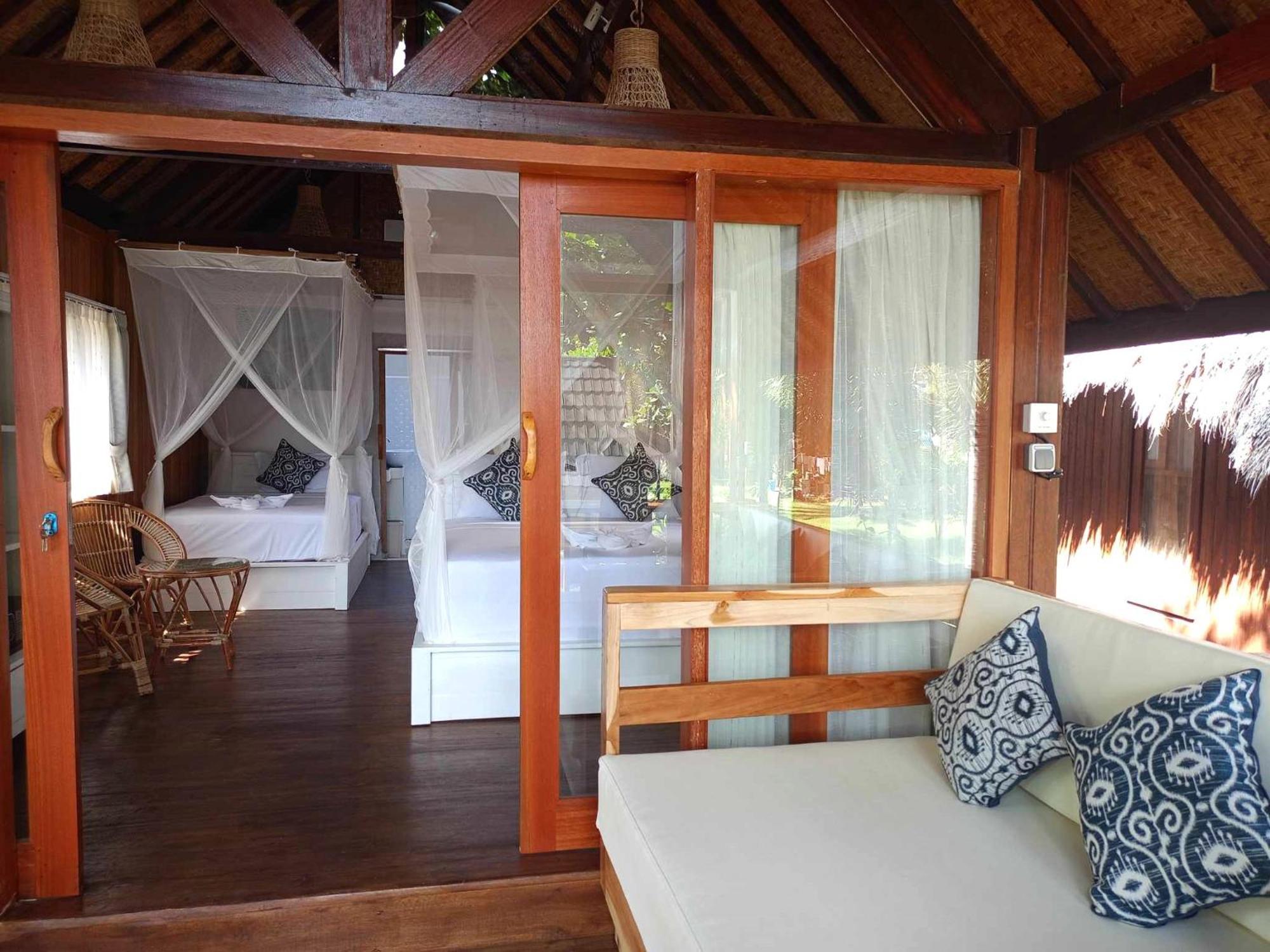 Bintang Tiga Bungalows Gili Islands Exterior photo