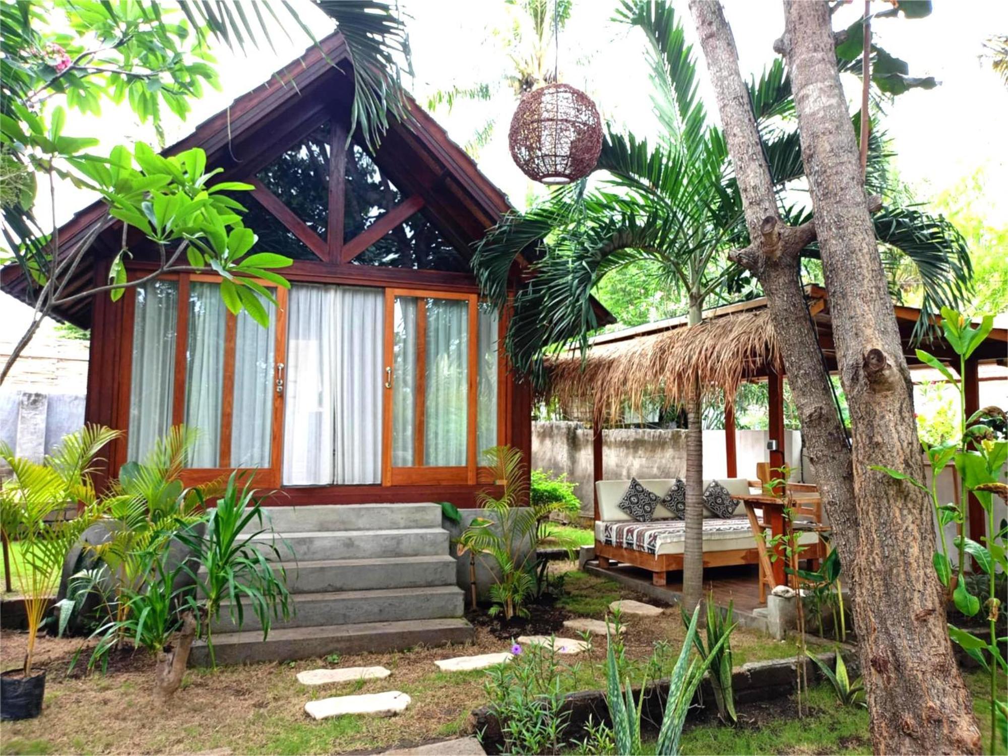 Bintang Tiga Bungalows Gili Islands Exterior photo